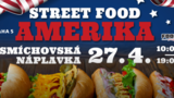 Street food + Amerika na Smíchovské náplavce - Hořejší nábřeží